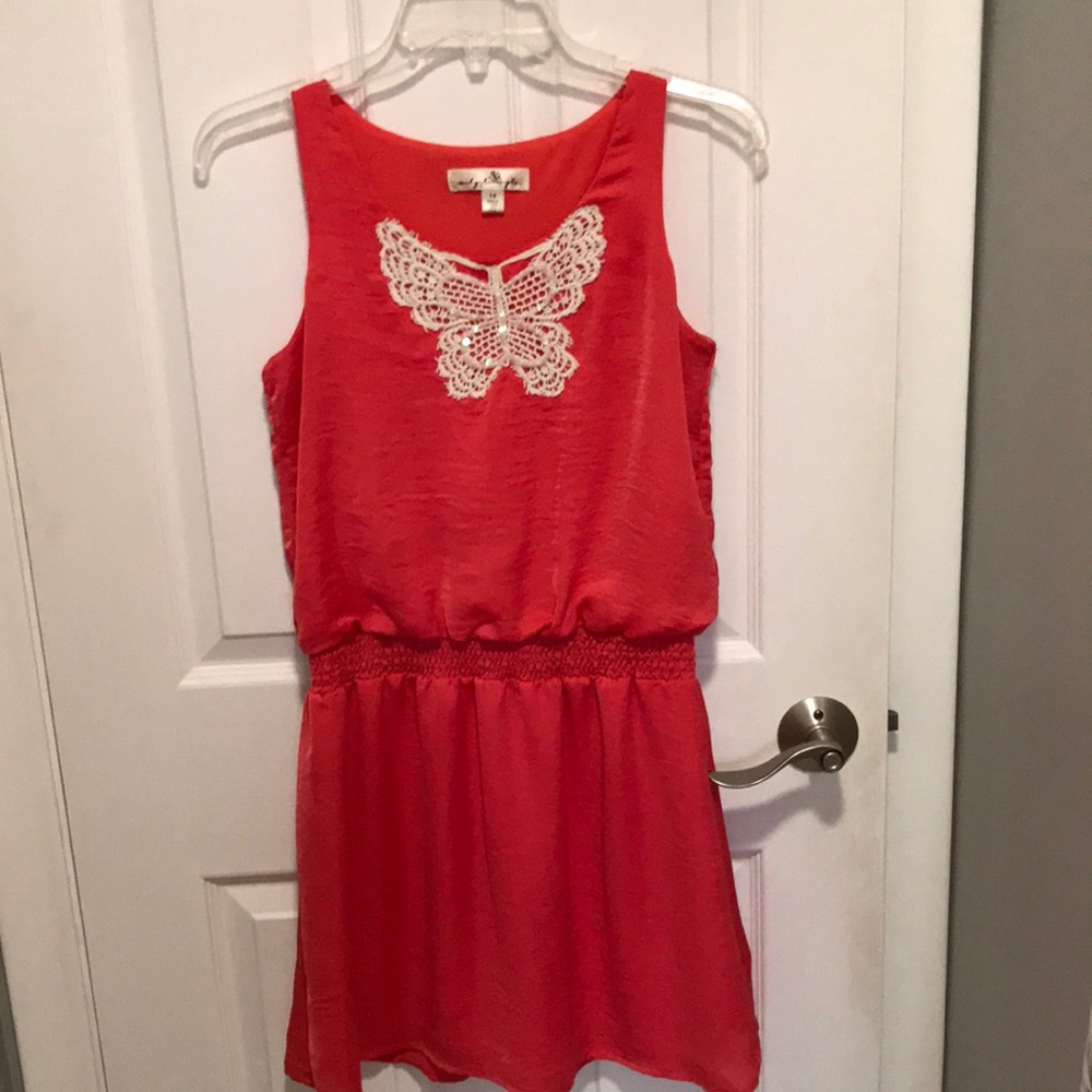 Orange dress